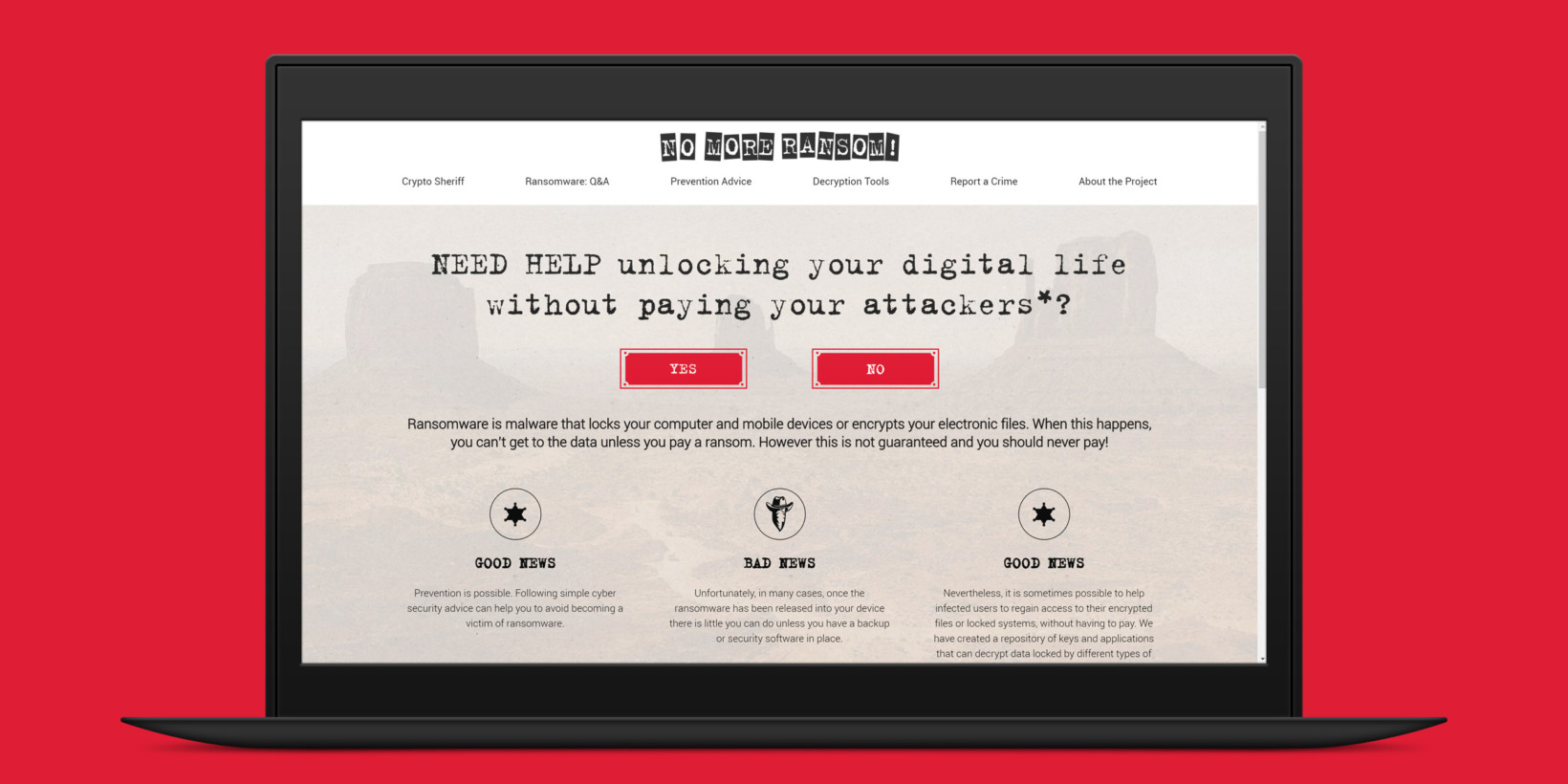 Visit this site before you pay hackers a ransom for your files