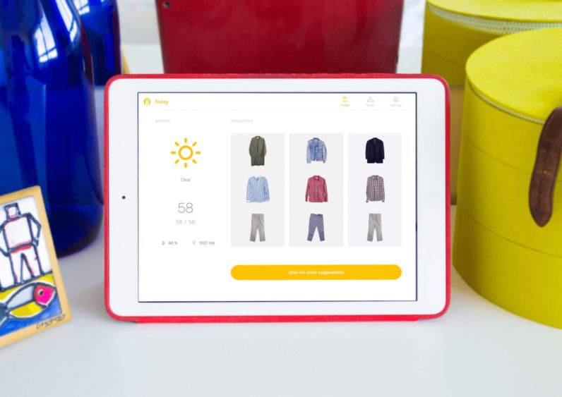 This smart closet will tell you what’s best to wear each morning