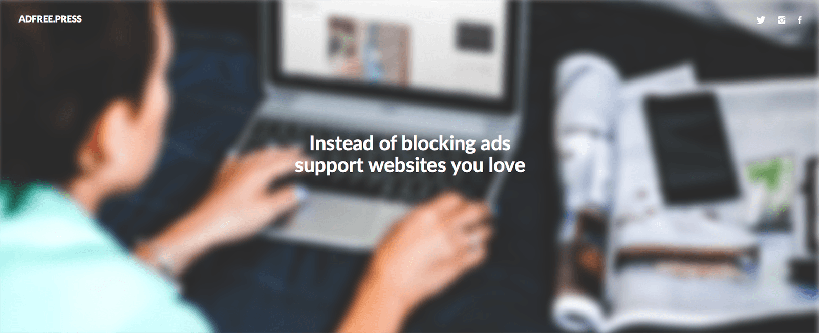 This startup aims to replace ads with monthly donations Featured Image