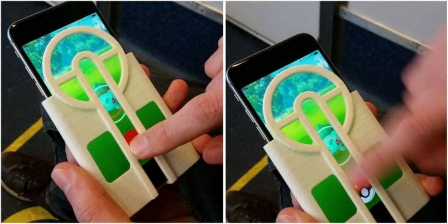 3d Printed Pokemon Go Case Makes It Easier To Catch Em All