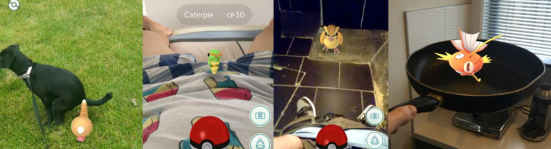 Pokemon Go players keep finding Pokemon in, um, interesting places