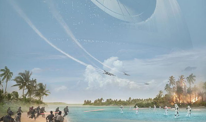 Here’s your suitably summery ‘Rogue One: A Star Wars Story’ poster