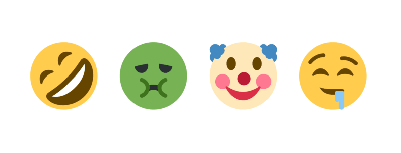 Twitter gets support for the 72 new Unicode 9 emoji, including that goddamn clown