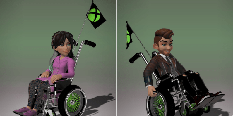 Microsoft’s adding a wheelchair option for Xbox avatars, which is awesome