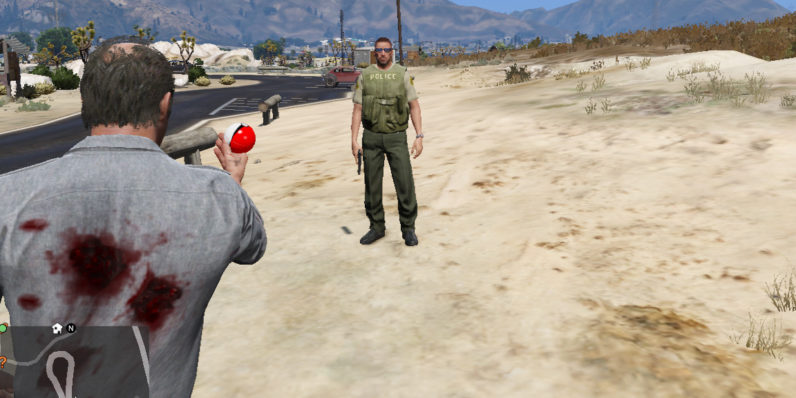 This free mod lets you play a twisted version of Pokémon in GTA V