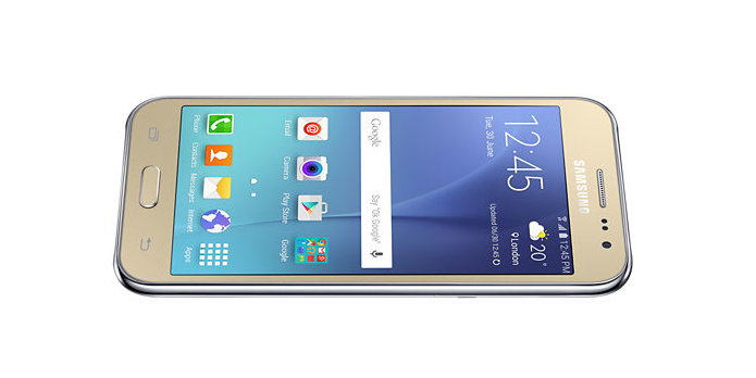 The Galaxy J2 DTV is Samsung’s first phone with a digital TV tuner
