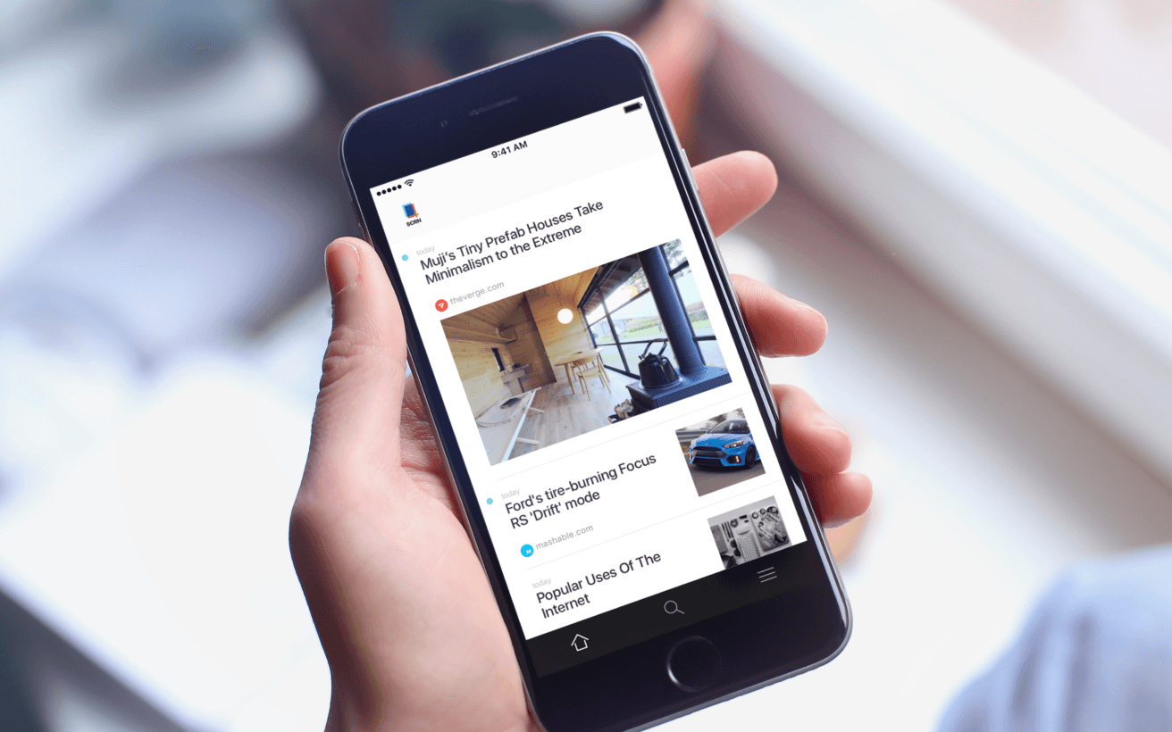 SCRN lets you save articles for later by taking screenshots