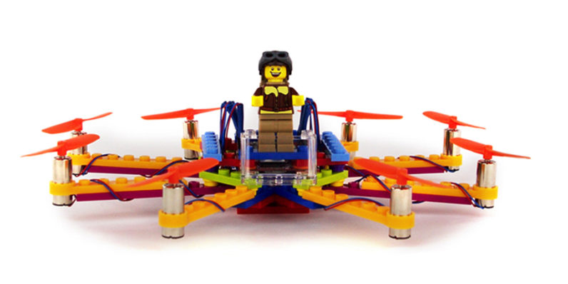 Flybrix lets you build your own drone out of LEGO bricks