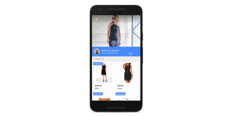 Google is turning its search engine into the ultimate lookbook for fashionistas