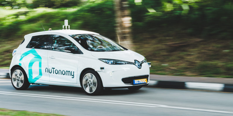 Uber’s Asian rival is testing self-driving cabs in Singapore