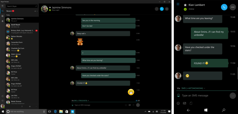 Skype will let you text your friends through your PC