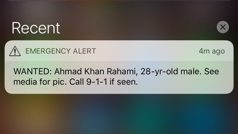 emergency alert