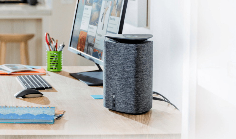 HP’s new slick PC resembles a speaker, but it’s so much more