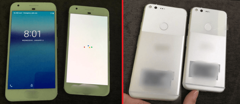 Photo leak reportedly shows Google’s Pixel and Pixel XL