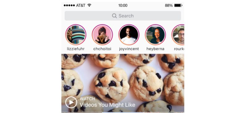 Instagram puts Stories front and center in the Explore tab