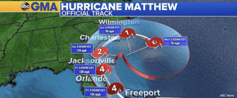 Facebook activates Safety Check for those in the path of Hurricane Matthew