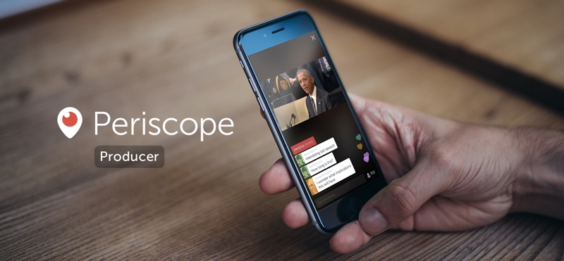 Twitter announces Periscope Producer for streams with professional equipment