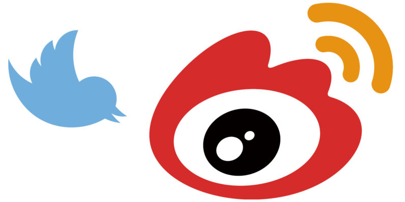 twitter, weibo