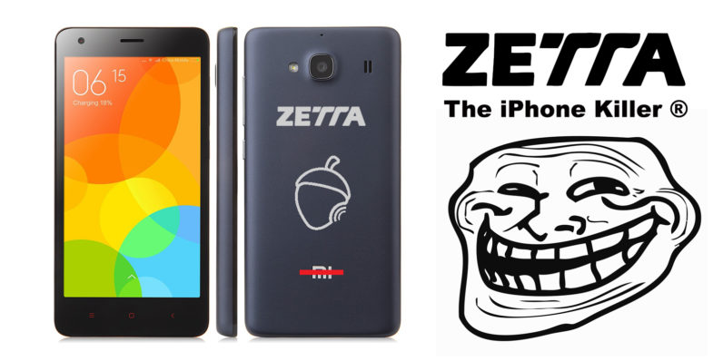 zetta, iphone, xiaomi