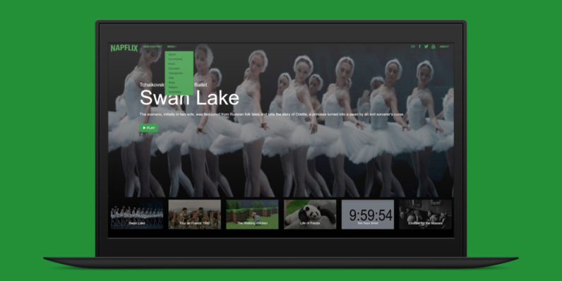 Napflix helps you fall asleep with YouTube’s most boring videos