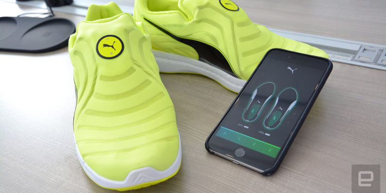 Puma takes a bold step in the self-lacing shoe business