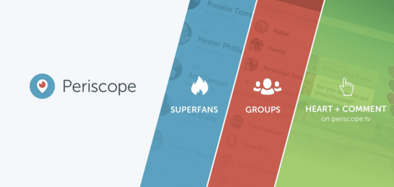 Periscope update brings three new ways to engage your audience