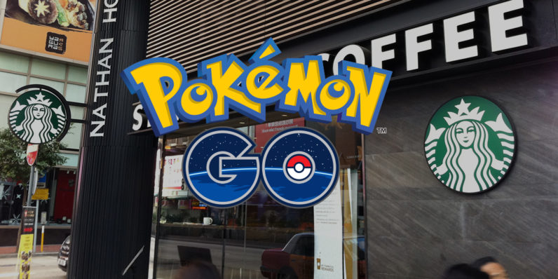 pokemon go, starbucks