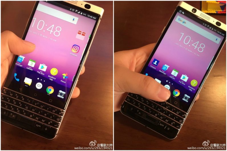 Leaked images show BlackBerry’s final in-house smartphone