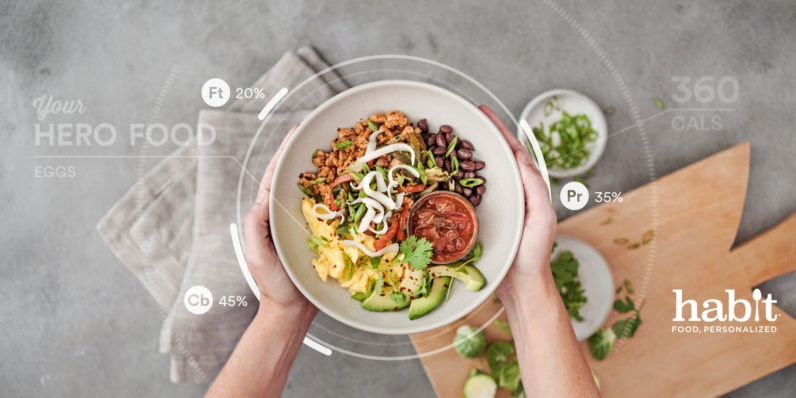 Habit sends you meals based on your unique DNA profile