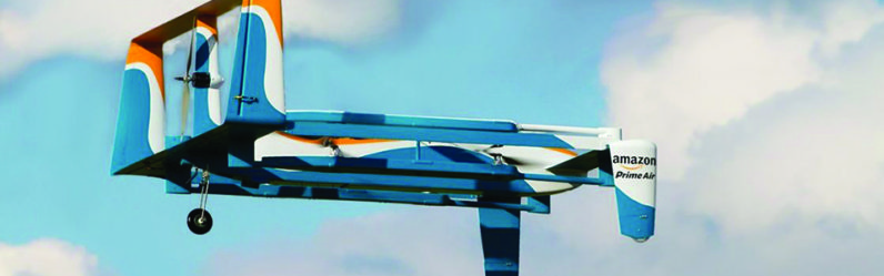 Amazon invents a universal flying machine…that can lift any sized load