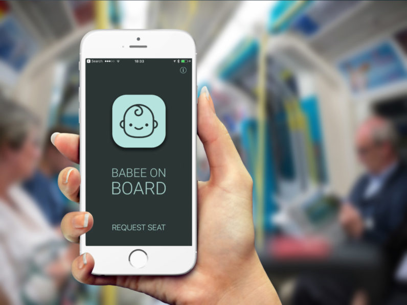 This app tells inconsiderate commuters to stand up for pregnant women