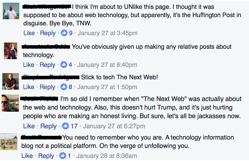 Don’t tell us to ‘stick to tech’