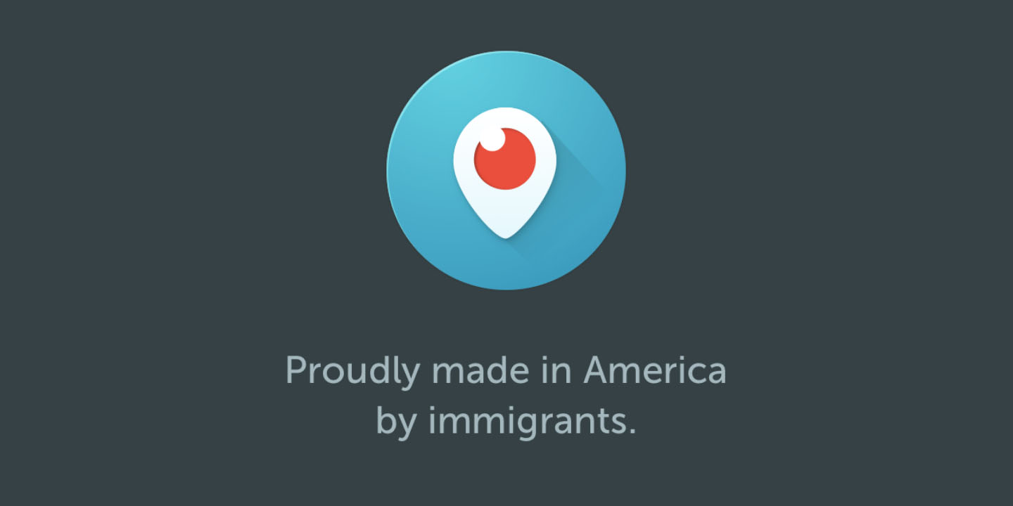 Twitter digs at Trump with made ‘by immigrants’ stamp on Periscope
