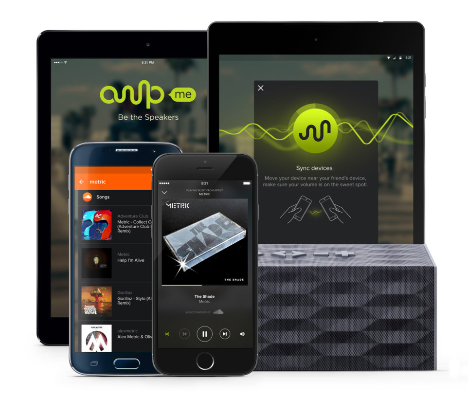 ampme multiple bluetooth speakers