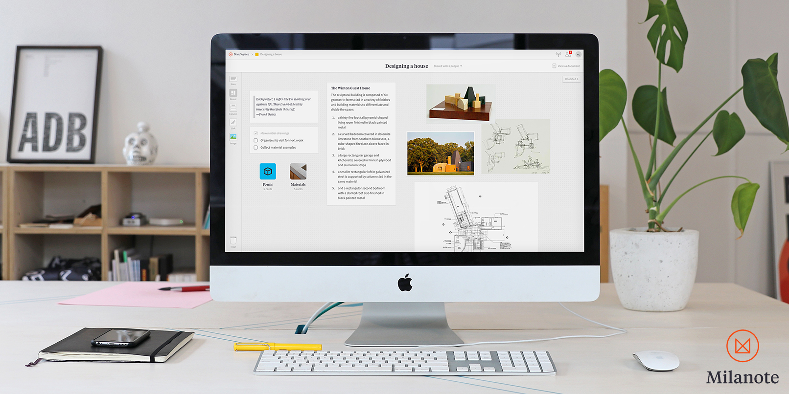 Milanote is the Evernote for creatives