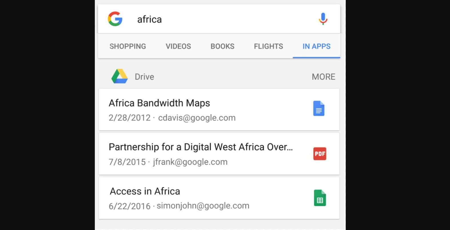 Android Users Can Now Find Google Drive Files Right In Search