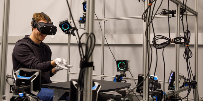 Mark Zuckerberg reveals Oculus’ glove-like VR controller prototypes