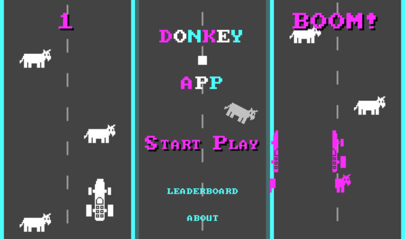 Bill Gates’ weird driving game about running over donkeys is now a mobile app