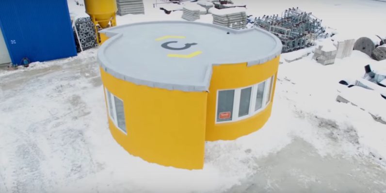 This company 3D-printed an adorable house in 24 hours