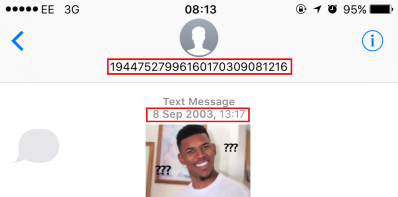 sms, text, 2003