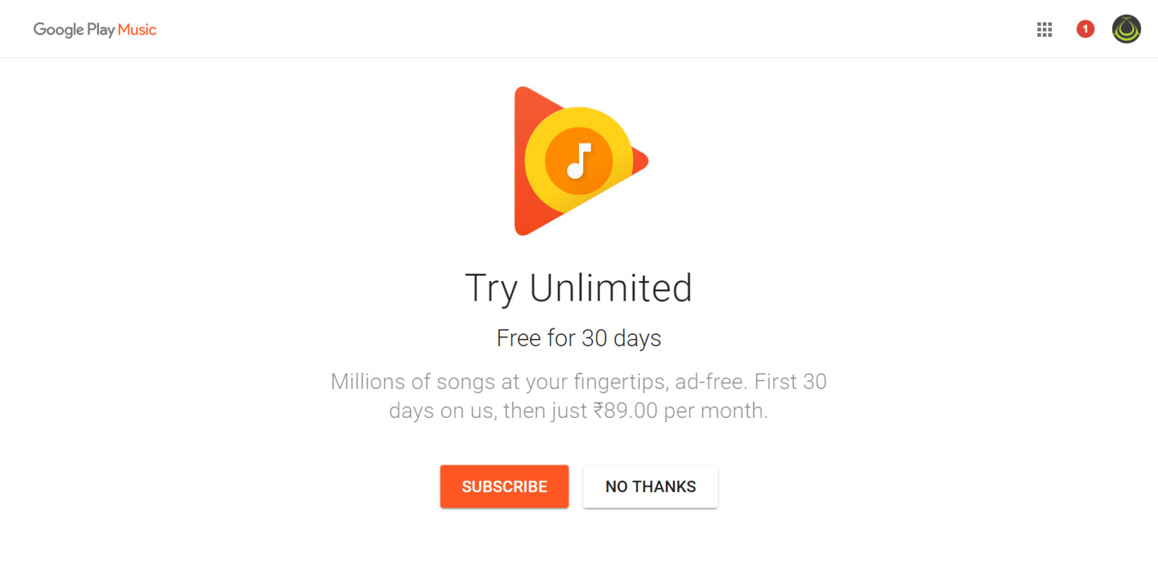 google play music unlimited launches in
