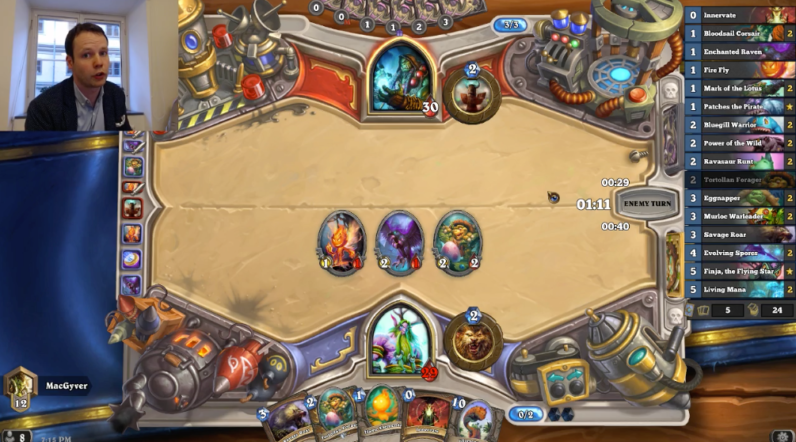 Ask this Swedish politician anything during his weekly Hearthstone Twitch stream