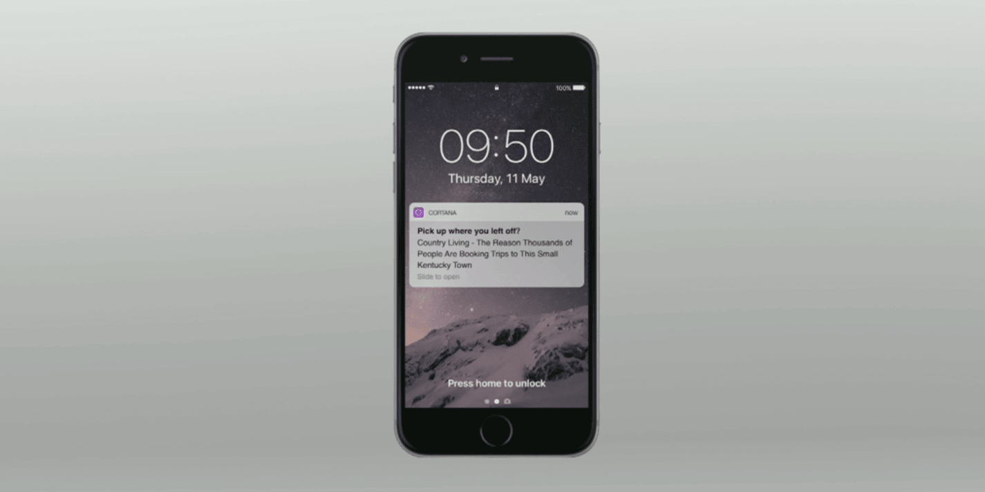 Windows Timeline lets you pick up where you left off on any device