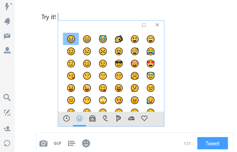 Windows 10 now has an emoji shortcut (it’s about time)