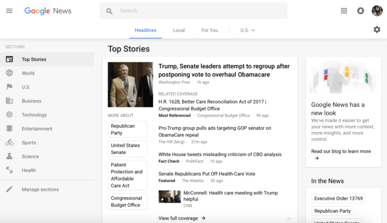 Image result for google news
