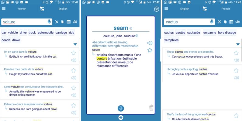 Reverso helps you avoid sounding like a robot dork in a foreign language