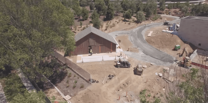 Apple’s building an old wooden barn at its ‘Spaceship’ campus — here’s why
