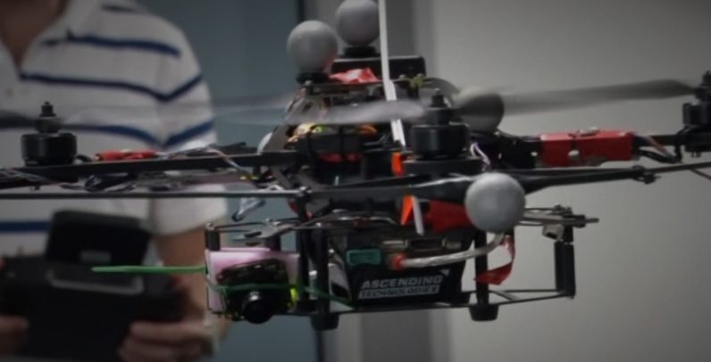 AI, AI, AI, drones are using sight to fly!