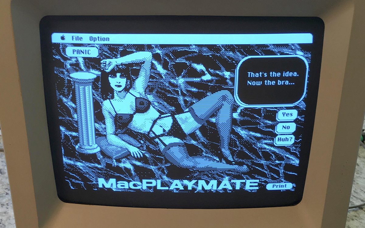 The NSFW tale of ‘MacPlaymate,’ the first interactive porn game for Mac