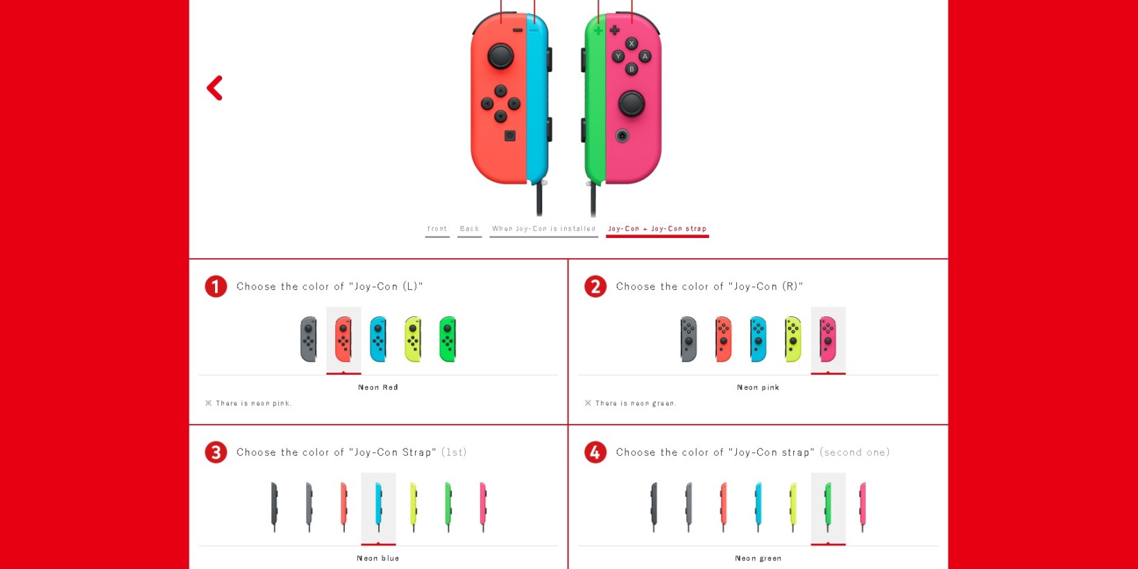 Nintendo Now Lets You Pick Your Own Switch Color Combo